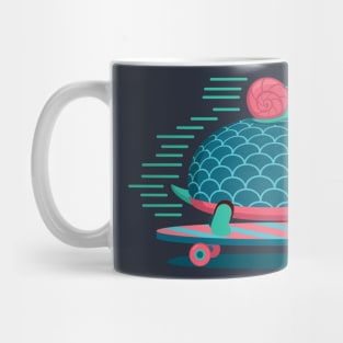 Very Fast Friends on a Skate Mug